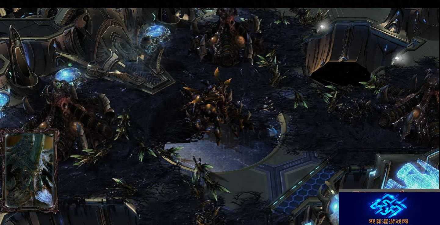 星际2虫群之心卡迪尔渗透破坏玩法教程